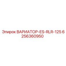 6256360950 ВАРИАТОР-ES-RLR-125 Epiroc