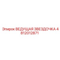 4812012871 ВЕДУЩАЯ ЗВЕЗДОЧКА Epiroc