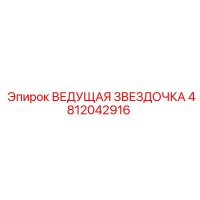 4812042916 ВЕДУЩАЯ ЗВЕЗДОЧКА Epiroc