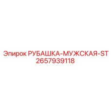 2657939118 РУБАШКА-МУЖСКАЯ-ST Epiroc