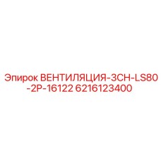 Система охлаждения электроники ВЕНТИЛЯЦИЯ-3CH-LS80-2P-16122