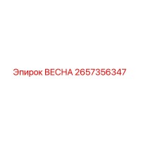 2657356347 ВЕСНА Epiroc