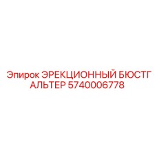 5740006778 ЭРЕКЦИОННЫЙ БЮСТГАЛЬТЕР Epiroc