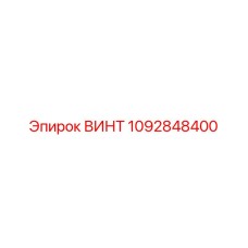 1092848400 ВИНТ Epiroc