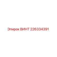 226334391 ВИНТ Epiroc