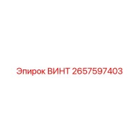 2657597403 ВИНТ Epiroc