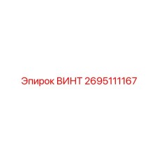 2695111167 ВИНТ Epiroc