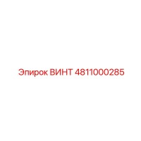 4811000285 ВИНТ Epiroc
