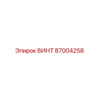 87004258 Винт Epiroc