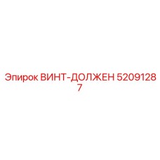 52091287 ВИНТ-ДОЛЖЕН Epiroc