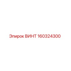 160324300 ВИНТ Epiroc