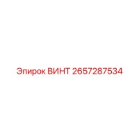 2657287534 ВИНТ Epiroc