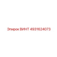 4931624073 ВИНТ Epiroc