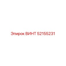 52155231 ВИНТ Epiroc