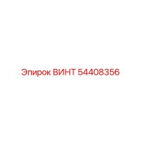 54408356 ВИНТ Epiroc