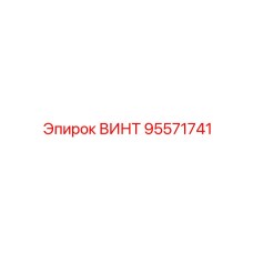 95571741 ВИНТ Epiroc
