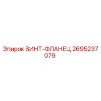 2695237079 ВИНТ-ФЛАНЕЦ Epiroc