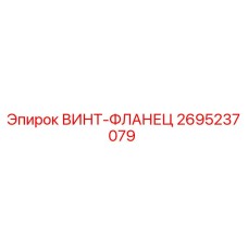 2695237079 ВИНТ-ФЛАНЕЦ Epiroc
