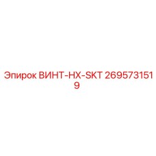 2695731519 ВИНТ-HX-SKT Epiroc
