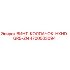4700503094 ВИНТ-КОЛПАЧОК-HXHD-GR5-ZN Epiroc