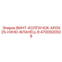 4700500509 ВИНТ-КОЛПАЧОК-M10X25-HXHD-ФЛАНЕЦ-8 Epiroc