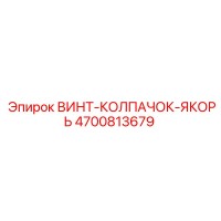 4700813679 ВИНТ-КОЛПАЧОК-ЯКОРЬ Epiroc