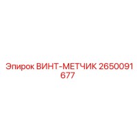 2650091677 ВИНТ-МЕТЧИК | Epiroc