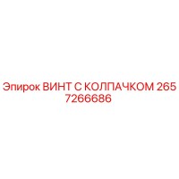2657266686 ВИНТ С КОЛПАЧКОМ Epiroc