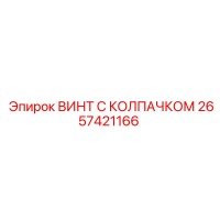 2657421166 ВИНТ С КОЛПАЧКОМ Epiroc