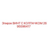 2695596417 ВИНТ С КОЛПАЧКОМ Epiroc