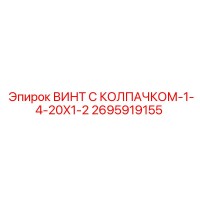 2695919155 ВИНТ С КОЛПАЧКОМ-1-4-20X1-2 Epiroc