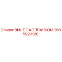 2695920120 ВИНТ С КОЛПАЧКОМ Epiroc
