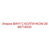 2696714530 ВИНТ С КОЛПАЧКОМ Epiroc