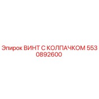 5530892600 ВИНТ С КОЛПАЧКОМ Epiroc