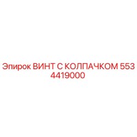 5534419000 ВИНТ С КОЛПАЧКОМ Epiroc