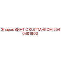 5540491600 ВИНТ С КОЛПАЧКОМ Epiroc