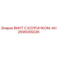 2695055026 Винт с колпачком-AH Epiroc