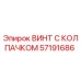 Винт с защитным колпачком Epirc 57191686 диаметр 12мм