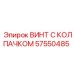 Титановый винт с колпачком 57550485 для буровых станков Epiroc