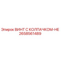 2658561489 ВИНТ С КОЛПАЧКОМ-HE Epiroc