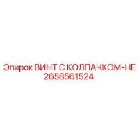 2658561524 ВИНТ С КОЛПАЧКОМ-HE Epiroc