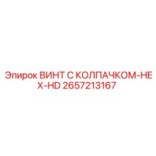 Винт 2657213167 Epiroc для тяжелонагруженных соединений