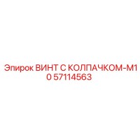 57114563 ВИНТ С КОЛПАЧКОМ-M10 Epiroc