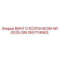 2657114563 ВИНТ С КОЛПАЧКОМ-M10X25-DIN Epiroc