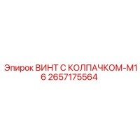 2657175564 ВИНТ С КОЛПАЧКОМ-M16 Epiroc