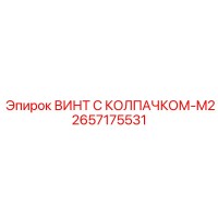 2657175531 ВИНТ С КОЛПАЧКОМ-M2 Epiroc