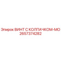 2657374282 ВИНТ С КОЛПАЧКОМ-MO Epiroc