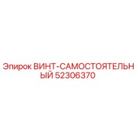52306370 ВИНТ-САМОСТОЯТЕЛЬНЫЙ Epiroc