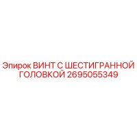2695055349 ВИНТ С ШЕСТИГРАННОЙ ГОЛОВКОЙ Epiroc