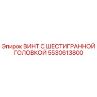 5530613800 ВИНТ С ШЕСТИГРАННОЙ ГОЛОВКОЙ Epiroc
